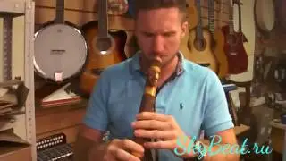 Пимак из бамбука с мундштуком из можжевельника