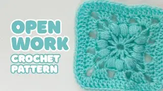 VOLUME and OPENWORK pattern crochet / diy / knitting