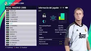 Real Madrid 2000 - PES 2021