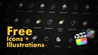 Thousands of Icons and Illustrations for Final Cut Pro (SF Symbols)