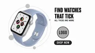 Buying Guide For Smartwatches Free Template ! Motion Graphic Promo
