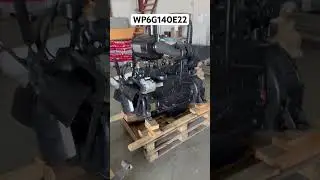 Отгрузка двигателя Вичай WP6G140E22, будет установлен на дорожный каток Shantui SR12P, в Оренбург