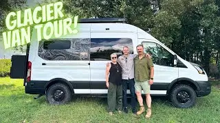 The Ultimate Adventure Van Build | Lifted, AWD, Off-Grid Power & Adventure Wagon Interior System!!