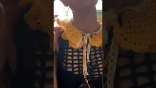 Новая коллекция моих воротничков 😍#врек #ручнаробота #вязаниекрючком