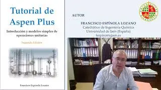 TUTORIAL DE ASPEN PLUS. Segunda edición