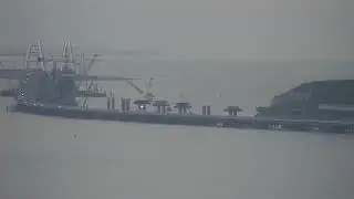 Timelapse of Crimean Bridge on May 16th. First cars started to go over the bridge