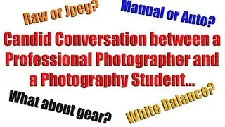 Candid Conversation Between a Professional Photographer and a Photography Student by Jason Lanier