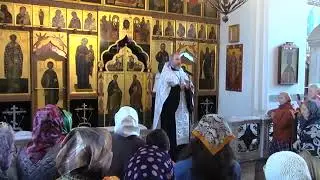27 04 2024. Проповедь на Литургии. Лазарева суббота. Мучеников Виленских Антония, Иоанна и Евстафия