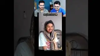 Girls Before & After Marriage 😂😂 funny video Reaction