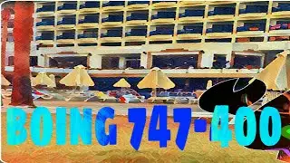 Вид из boing 747-400