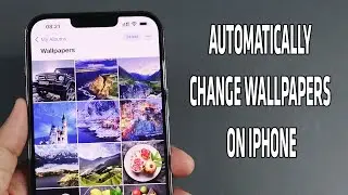 How to automatically change wallpapers on iPhone