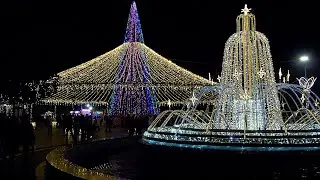 #крым Новогодняя Ялта. Погружение в атмосферу праздника. Набережная гуляет!  #крымвобъективе