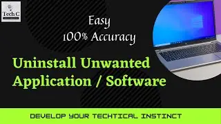 How to Uninstall Programs/Application/Software in Windows 10 | Permanently Delete  2021 | 100% Free