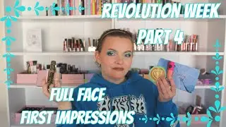 *REVOLUTION WEEK* PART 4 | FULL FACE TESTING MAKEUP REVOLUTION | FIRST IMPRESSIONS | Effys Place