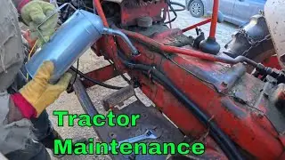 Maintaining 1964 Case Loader Tractor