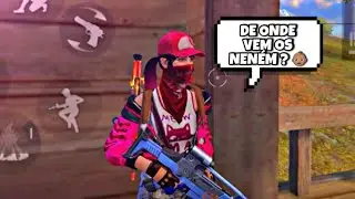 Trollei a aleatória fingindo ser criança no Free Fire 😂 #freefire