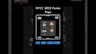 NYCC 2023 Funko Pops #funko #funkopop #nycc #shorts #disney #￼#warnerbros #mcdonalds #starwars