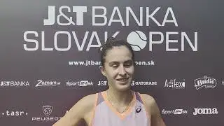 J&T Banka Slovak Open 2024 - Rozhovor s Miou Pohánkovou