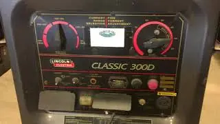 Lot 5107 Lincoln Classic 300D Diesel Welder Gnerator