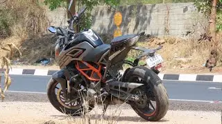 ktm Duke 250 | onboard ride | empty roads in bangalore