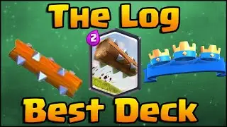 Clash Royale - The Log Deck and Strategy with Hog Rider and Prince!