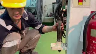 Auxiliary Engine Fuel Valve Overhaul Procedure CMP MAN B&W 6L21/31