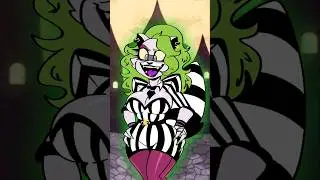 Beetlejuice Beetlejuice Smexy Furry Transformation 🪲 