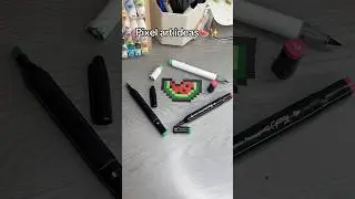 🍉Mini Pixel art ideas✨