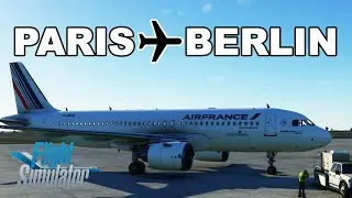 Air France’s PERFECT Flight: Paris to Berlin in Pristine Weather