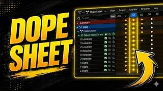 How to Use Dope Sheet in Blender (Animation Beginner Guide)