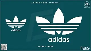 Logo Design Tutorial for Beginners | Adidas | Adobe Illustrator
