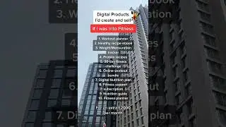 10 ideas of digital products into FITNESS ✨💸 