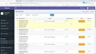 keycode add and list