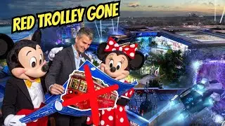 RED TROLLEY GONE AT DCA! Another one bites the dust