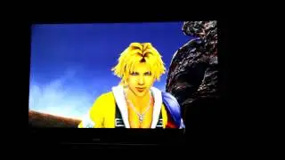 My son tidus playing himself