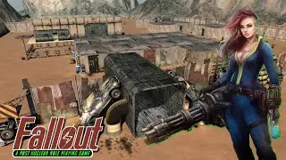 Fallout (1997) In 3D - Junktown - RAGE