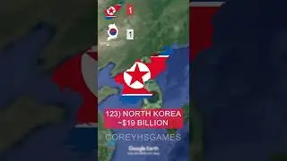 Let's Compare North Korea To South Korea!