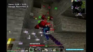 Minecraft - Городишко #104 Нашёл и зачистил ещё одни Тролльи пещеры в Сумеречном лесу