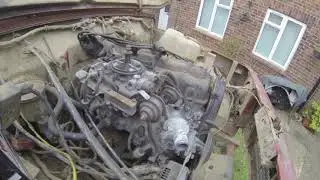 Suzuki SJ413 enginer running with no exhaust