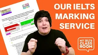 Let me tell you about our IELTS marking service!