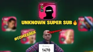 Unknown Super Sub 🔥| Come Back PES 2021 #shorts #pes2021 #pes