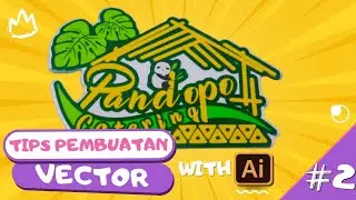Pembuatan Vektor Pandopo Catering Acrylic