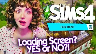 💚 The Sims 4 For Rent - Loading Screen, Gameplay and more💚