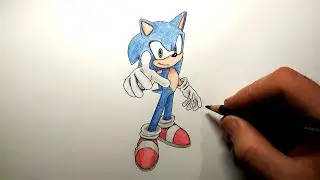 Как нарисовать Соника | Sonic drawing