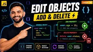 How to Add and Delete Properties from JavaScript Objects | JS Delete Operator Guide