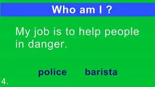 ESL Test | Reading - Who am I? | English test for ESL students