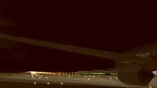FS2004 : American Astro Jet Night Departure From KTPA