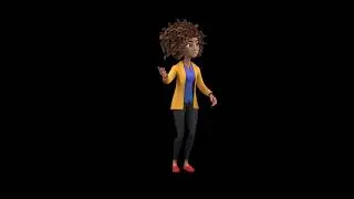 Green Screen Characters Logo Reveal Intro  Background