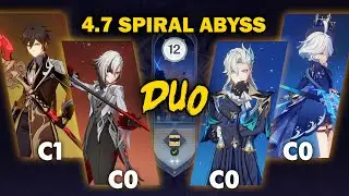 [DUO TEAM] C0 Arlecchino & C1 Zhongli + C0 Neuvillette & C0 Furina | Genshin Impact