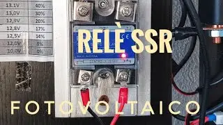 Relè SSR per fotovoltaico. Applicazione per sicurazza